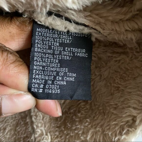 Pusch Women's Brown Faux Leather Moto Jacket - Picture 6 of 7